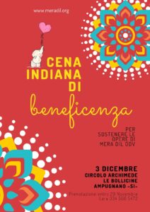 volantino cena indiana